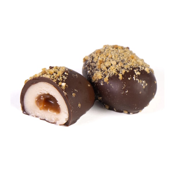 Chocolate Caramel Bonbon Dairy Free, Kosher. One Pound.