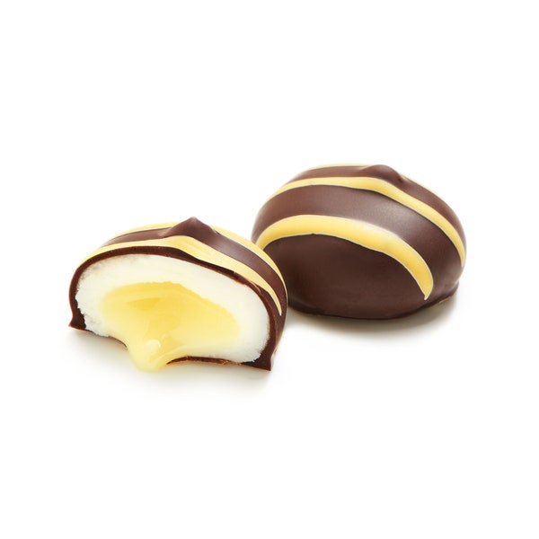 Ralladura de limón y chocolate, una libra, sin lácteos kosher.