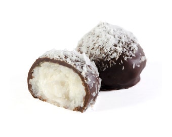 Premium Coconut Chocolate, Great for Party Events, Kosher, Dairy Free. One Pound. (Approx. 36 Pc)
