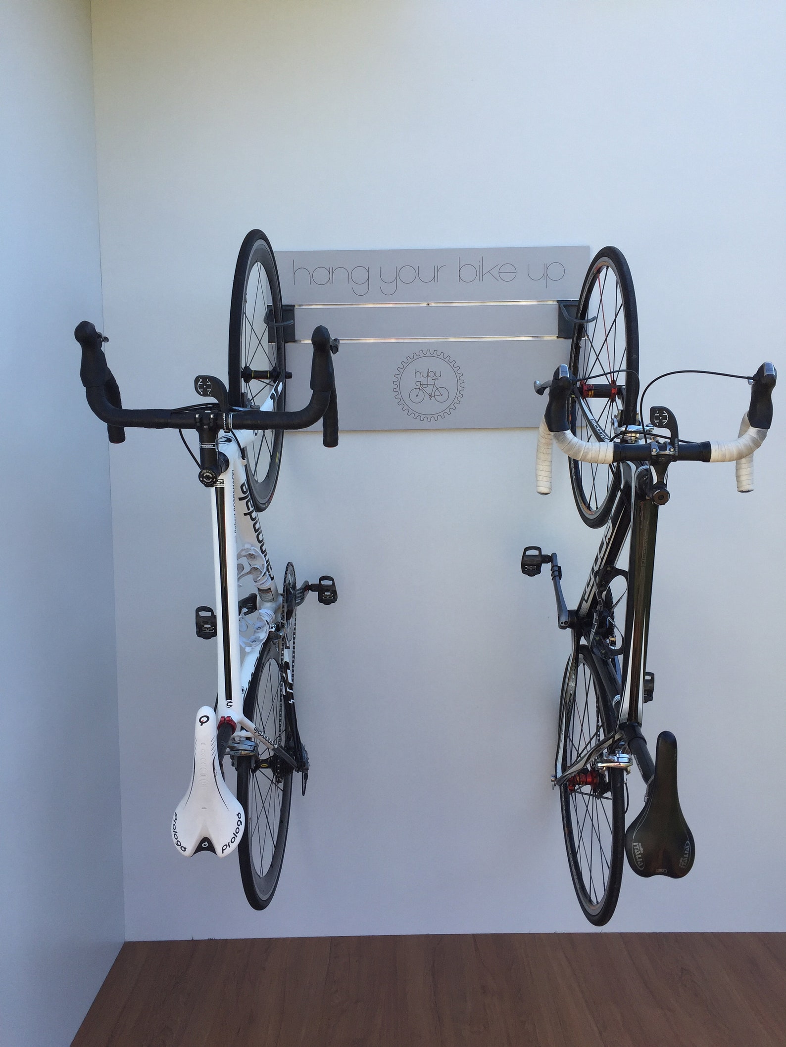 Fiets hanger houten rek voor fietsenstalling tot 4 fietsen Etsy