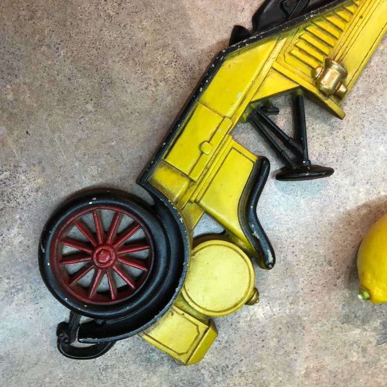 Mid Century Vintage Sexton Metal Antique Auto Car Wall Hanging - Etsy