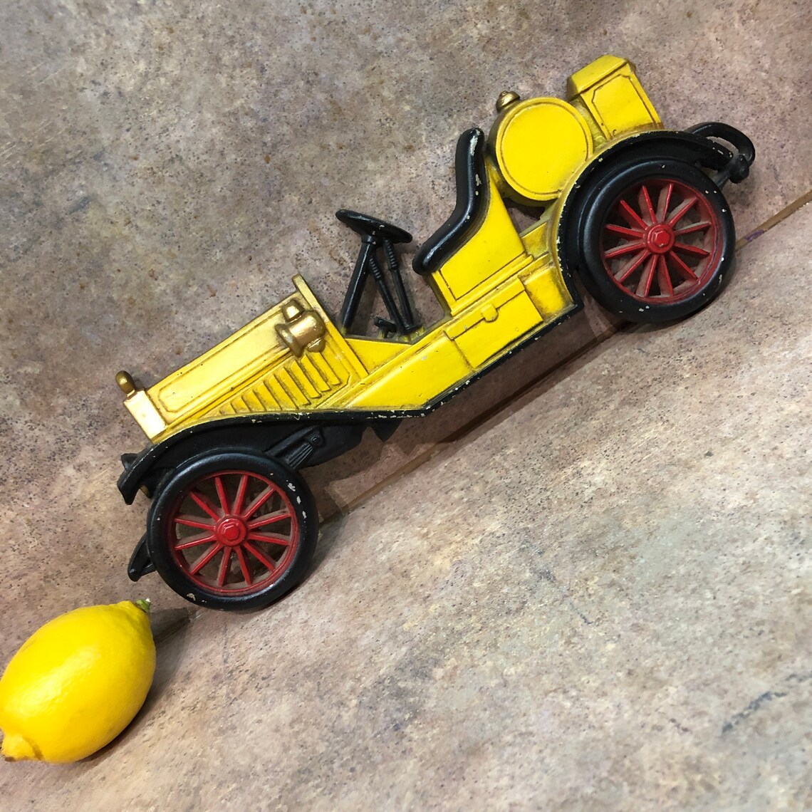 Mid century vintage Sexton metal antique auto car wall hanging | Etsy