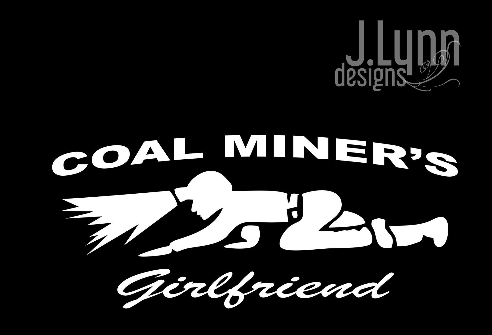 Crawling Coal Miner Decal My Daddys a Coal Miner Wife Dig Their Work