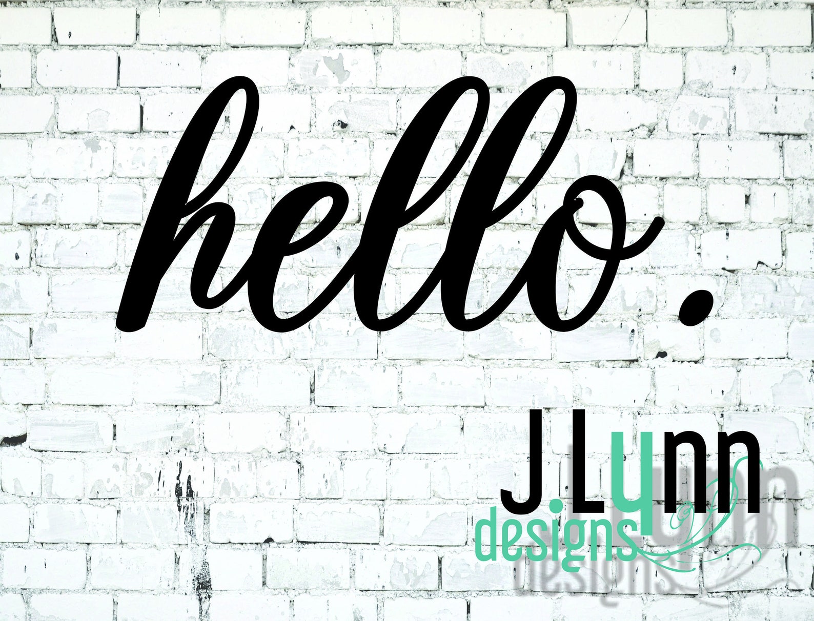 Hello Door Decal Front Door Vinyl Lettering Outdoor Door Graphic Home