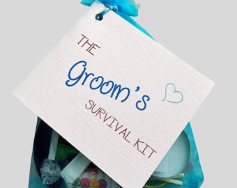Groom Survival Kit – Fun Wedding Morning Gift with Novelty Items