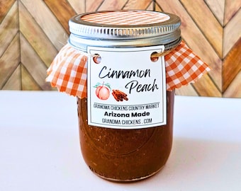 Cinnamon Peach Jam