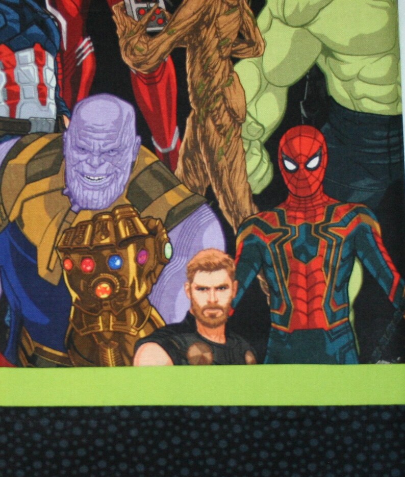 Marvel/'s Avengers Cotton Handmade Standard Twin Pillowcase