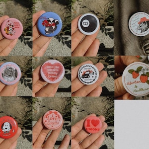 Button pins