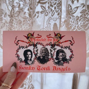 Adesivo per paraurti Honky Tonk Angels
