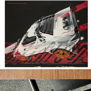 Lancia Stratos Automotive Art Print
