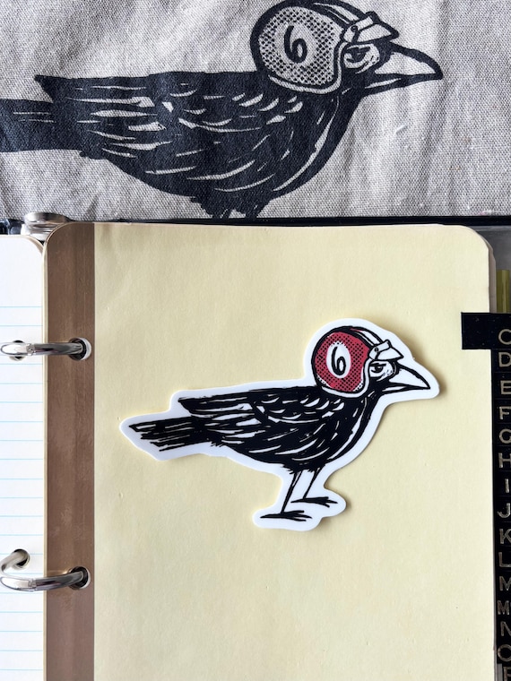 Ruff Crow Moto Decal