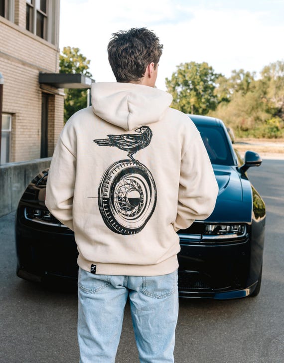 Custom Crow Racing Patch Hoodie