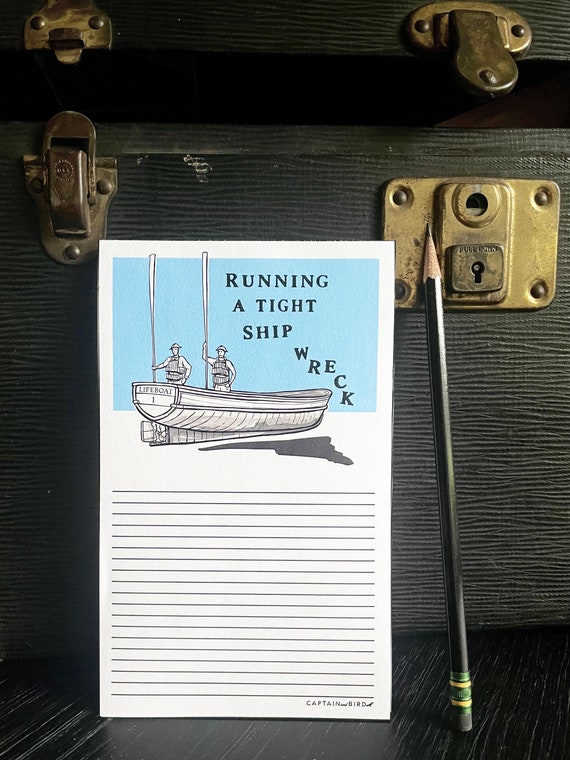 Running a Tight Shipwreck, Notepad