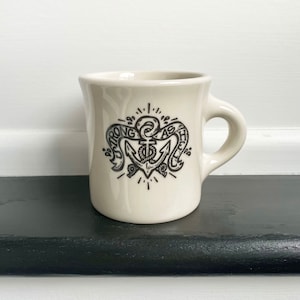 Strong As Hell Retro Diner Mug