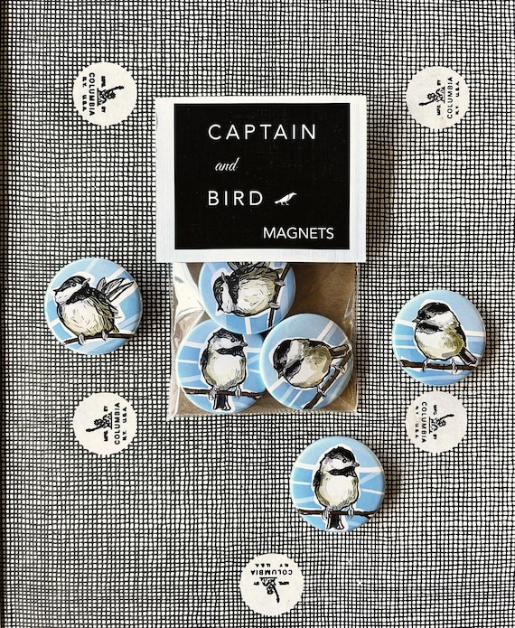 Little Chickadee Magnet Set of 3