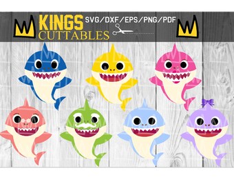 Download Baby shark cricut | Etsy