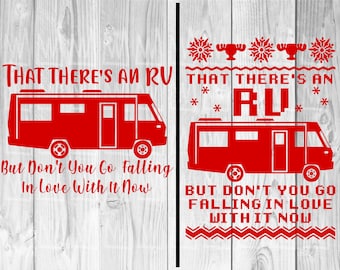 National Lampoons Christmas Vacation SVG Bundle, That There's an RV SVG, Cousin Eddie Svg, Funny Christmas Svg Griswold Svg Ugly Sweater Svg