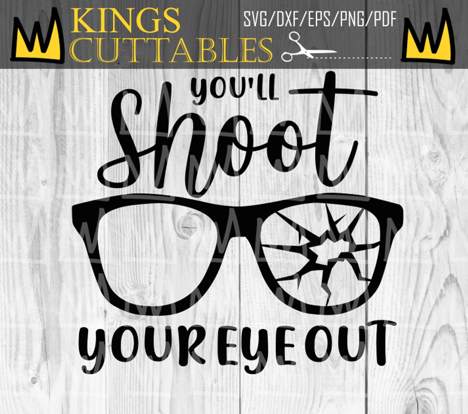 Christmas Story SVG You'll Shoot Your Eye Out SVG | Etsy