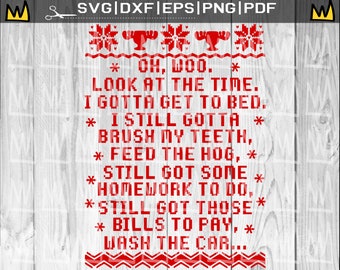 Rusty Griswold National Lampoons Christmas Vacation SVG, Griswold SVG, Ugly Christmas Sweater Svg, Cousin Eddie Svg Clipart, Shitters Full