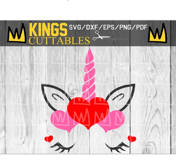 Download Unicorn Valentine Svg Files For Cricut Unicorn Face Svg File Etsy