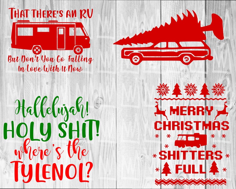 Download National Lampoons Christmas Vacation SVG Bundle 30 DESIGNS ...