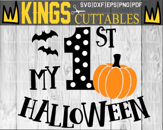 Download My First Halloween Svg My 1st Halloween Svg Cut Files Cricut Etsy