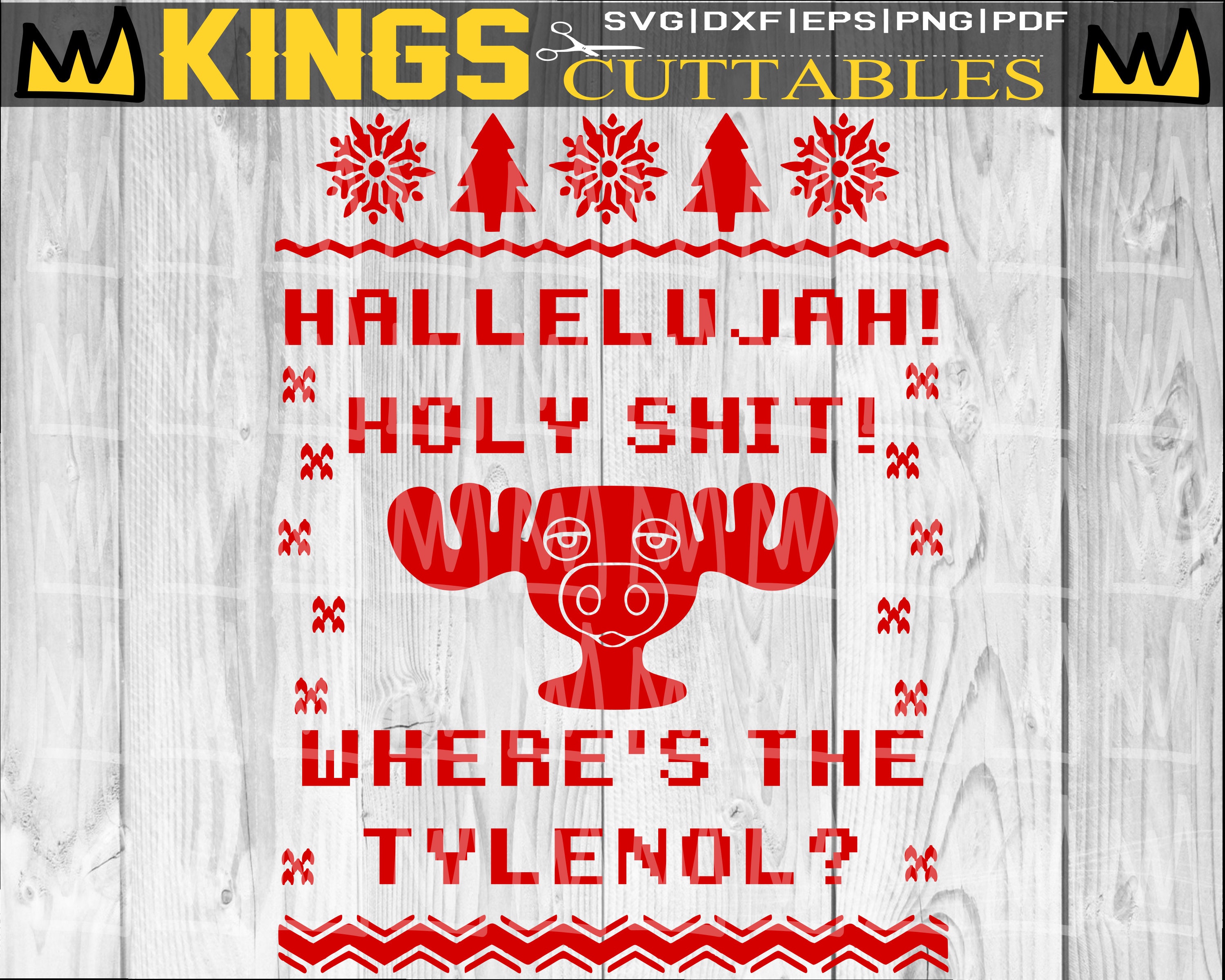 Hallelujah Holy Shit Where's the Tylenol SVG National - Etsy