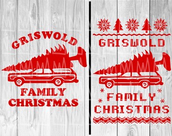 グリズウォルド家のクリスマス SVG、ナショナル ランプーンのクリスマス バケーション SVG バンドル、グリズウォルド SVG 醜いクリスマス セーター SVG クリスマス映画 SVG