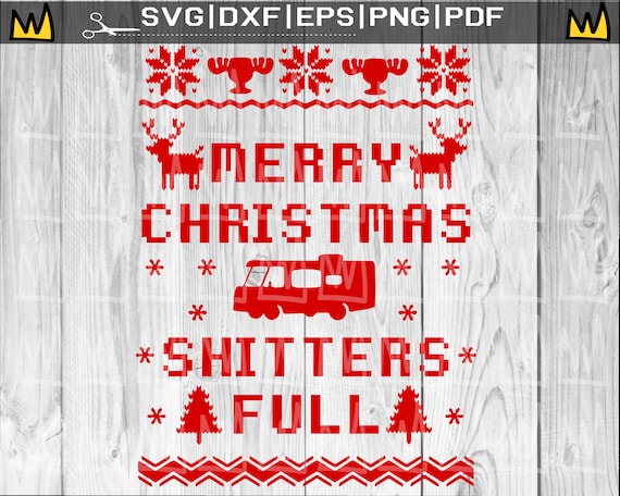 Merry christmas shitters top full ugly sweater