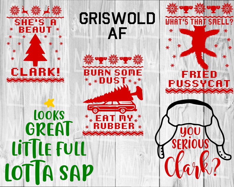 Download National Lampoons Christmas Vacation SVG Bundle 30 DESIGNS ...