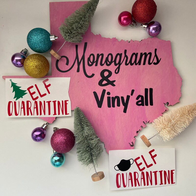 Elf Quarantine Sticker Etsy elf-quarantine-sticker-etsy