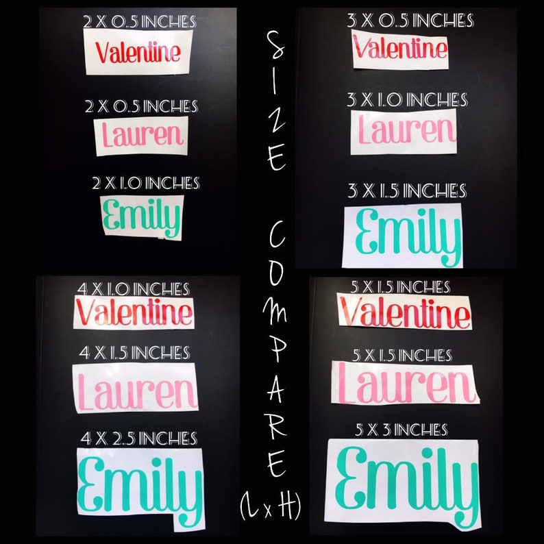 name decals for toy box