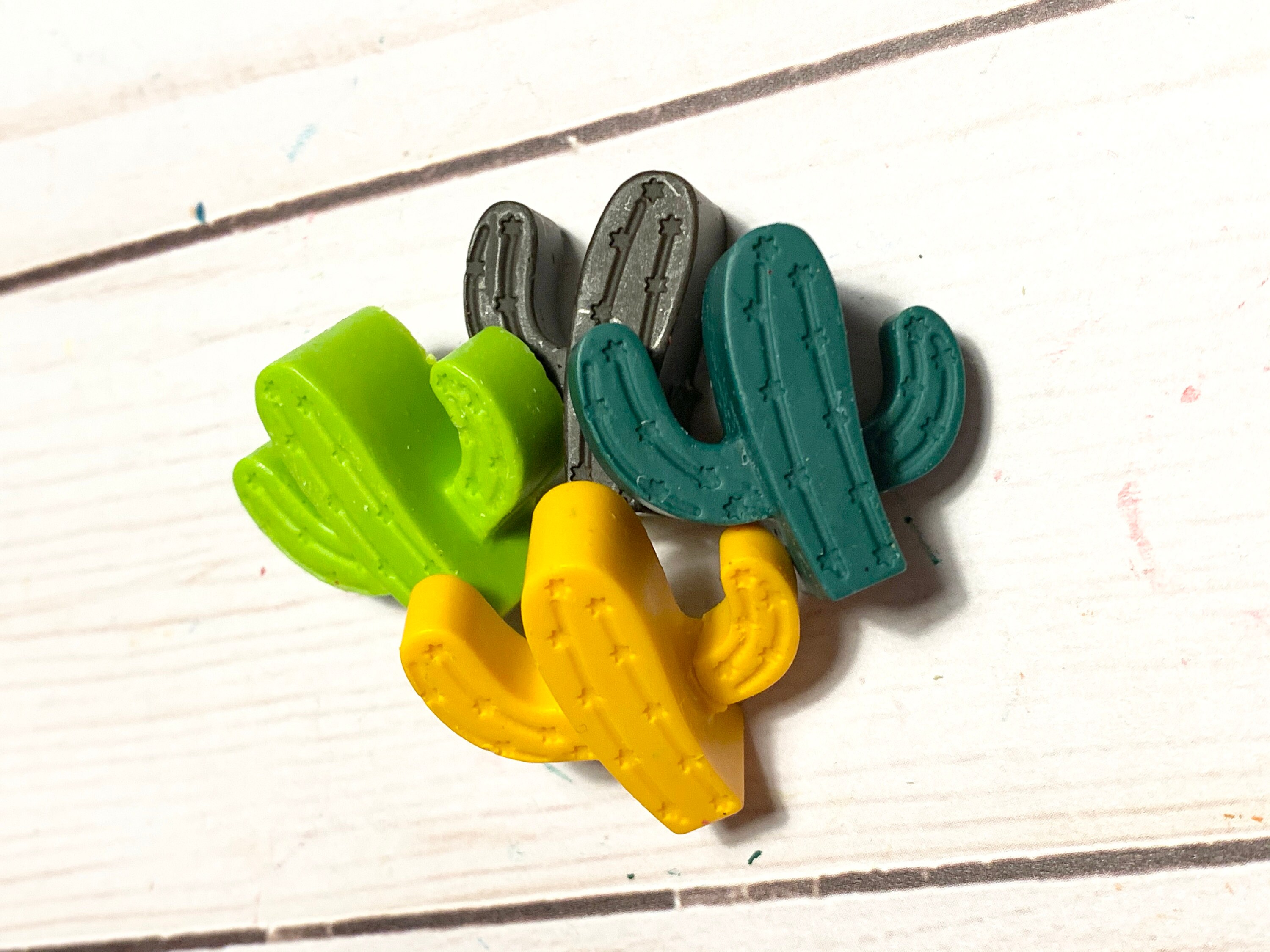 Recycled Crayons / Cactus / Baby Shower / Bridal Shower / | Etsy