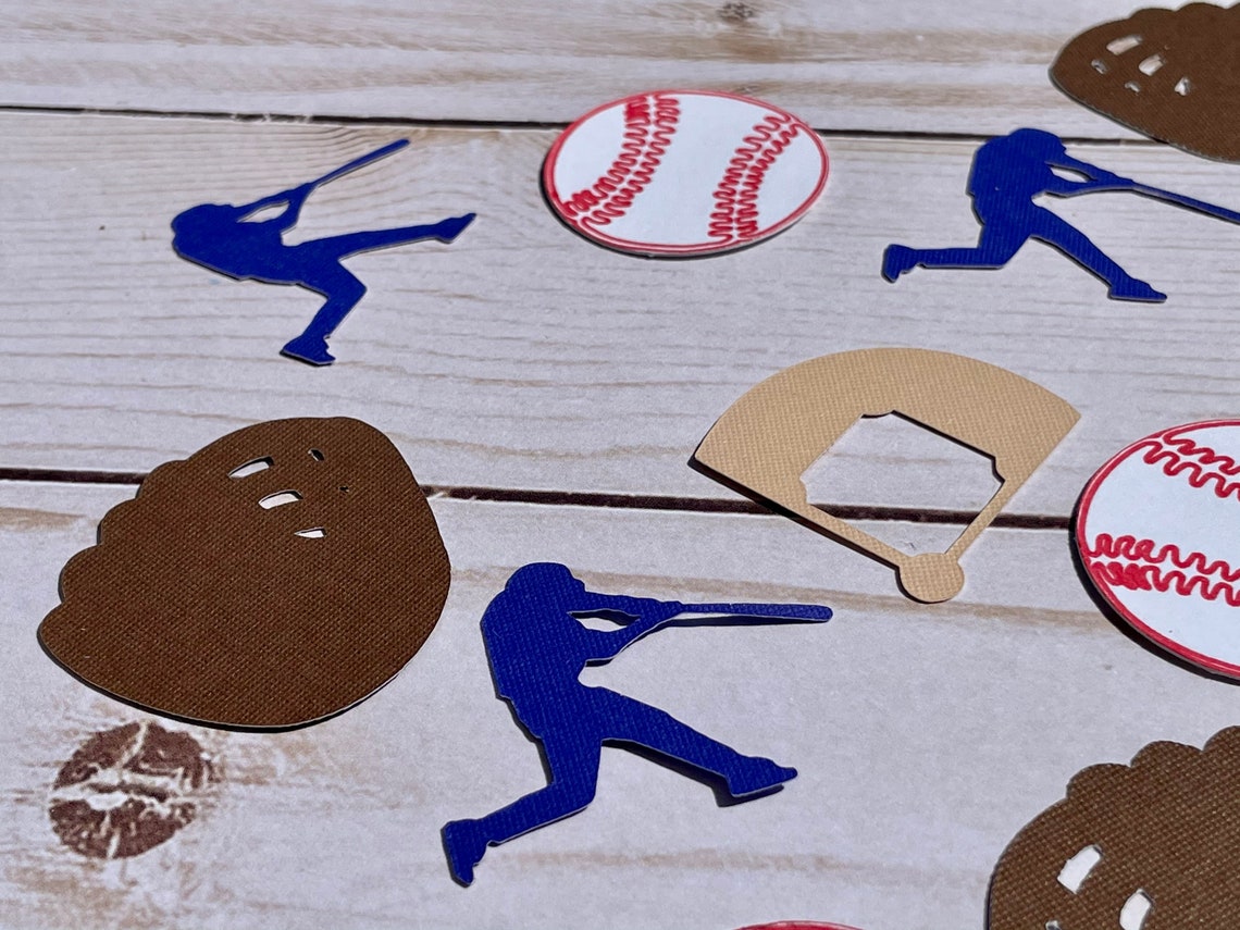 BASEBALL Confetti / Spring / Baseball / Softball/ Field / Batter /mit