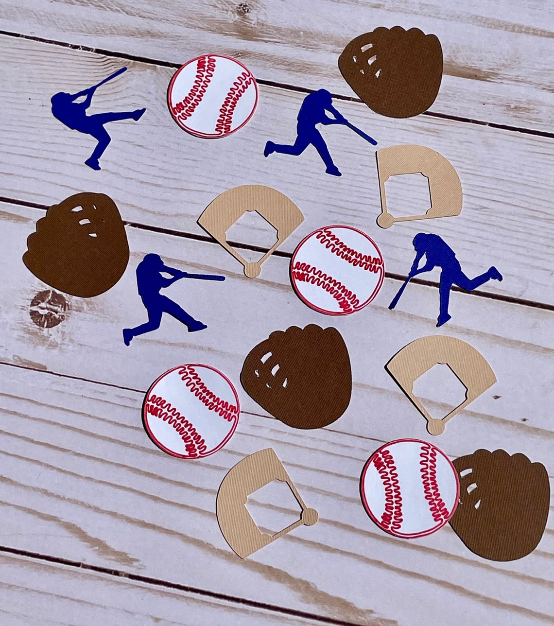 BASEBALL Confetti / Spring / Baseball / Softball/ Field / Batter /mit