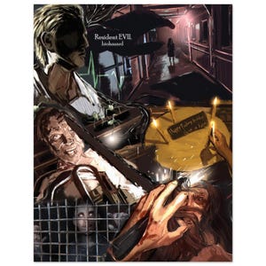 Resident Evil 7: Biohazard Art Print - Premium Horror Game Poster - High-Quality Matte Finish