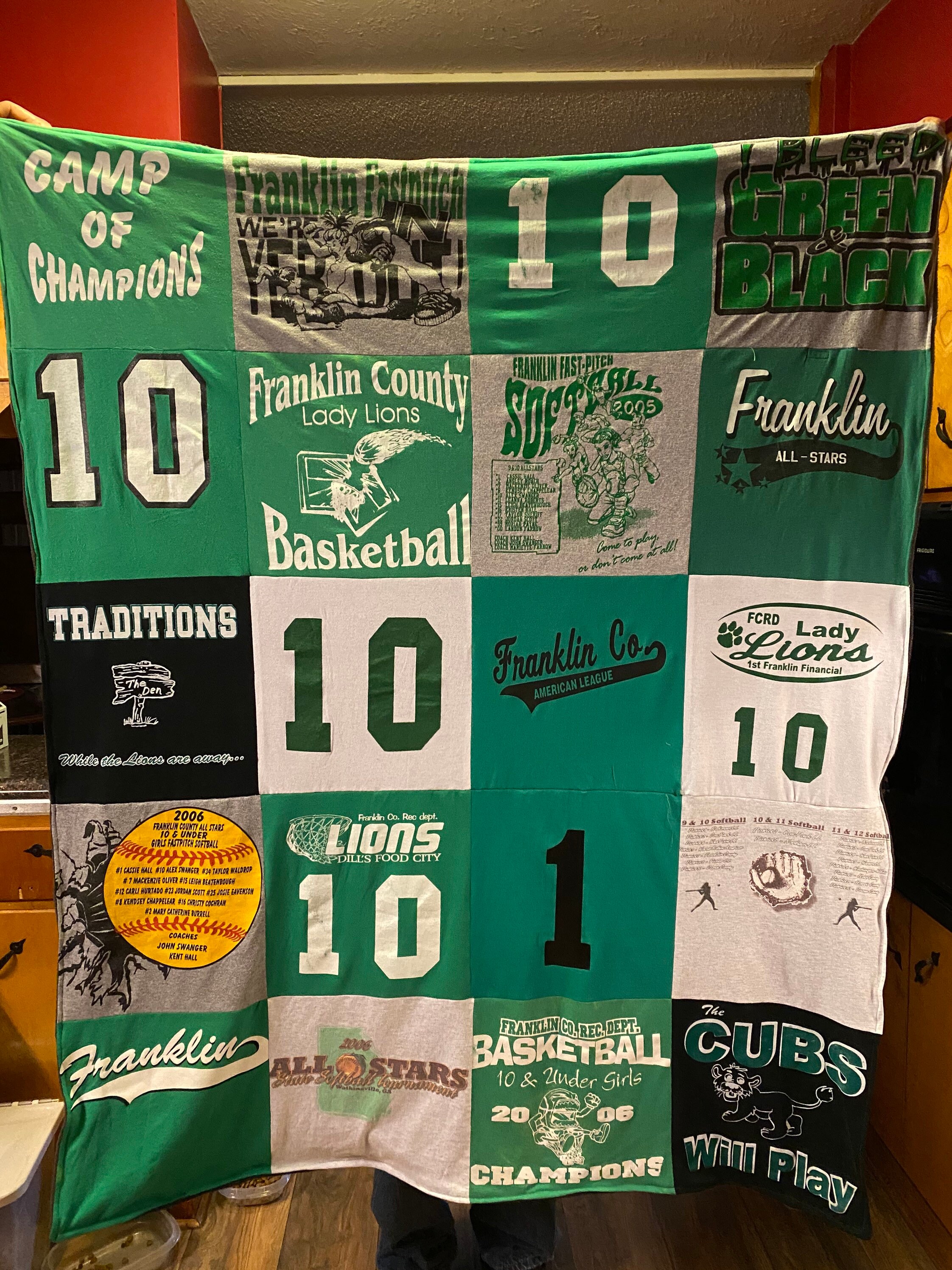 Tshirt blankets Etsy