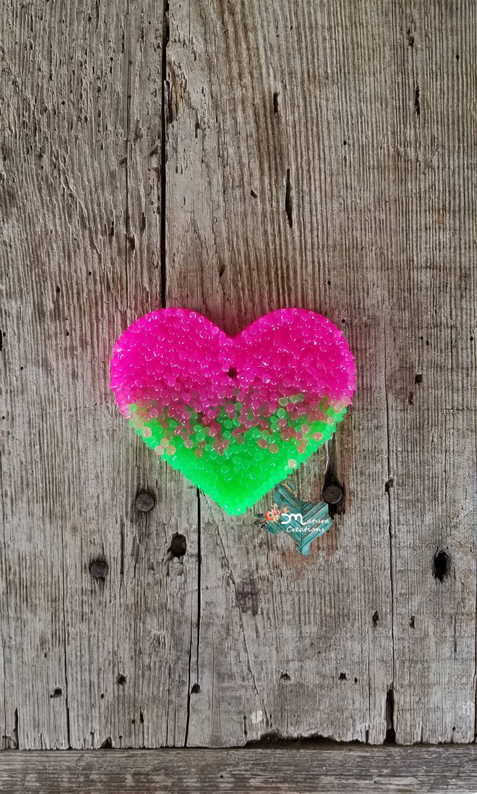 Heart Car Freshie / Air Fresheners / Aroma Beads Etsy