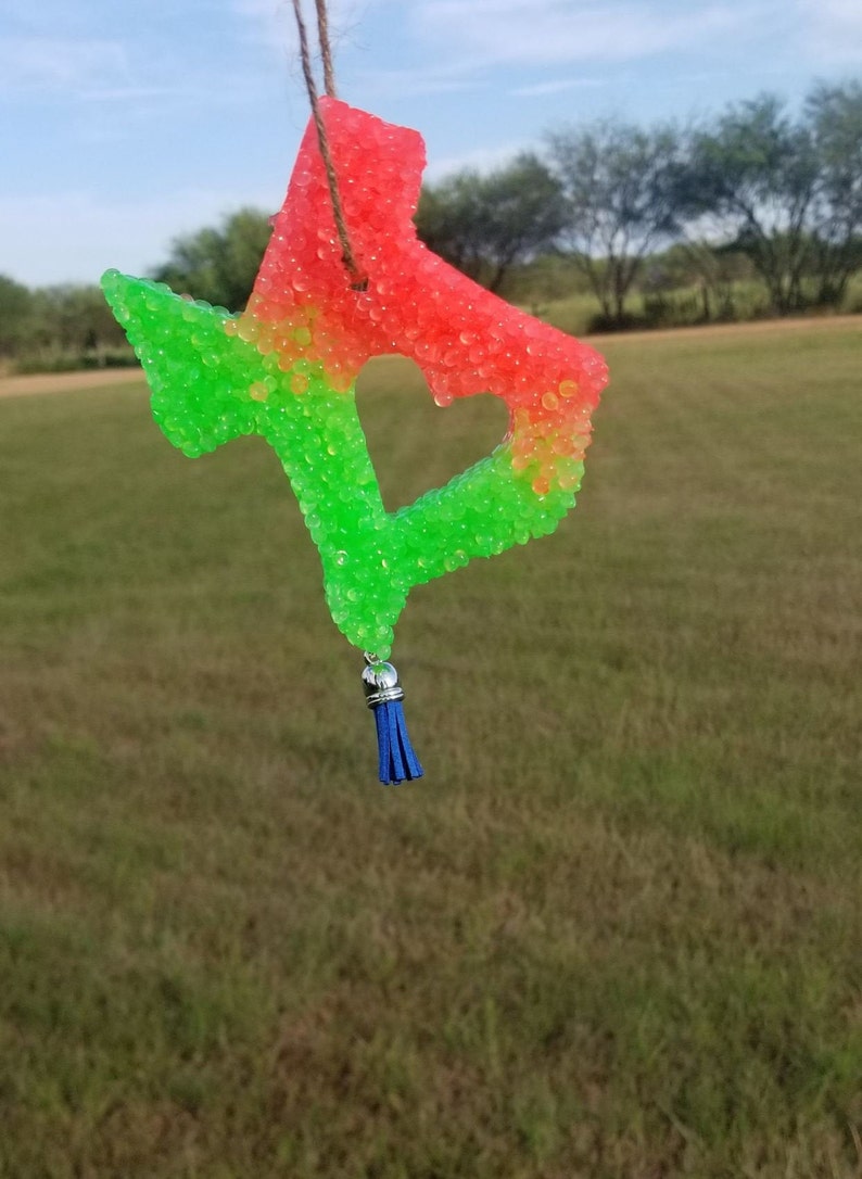 Texas Tassel Car Freshie / Air Fresheners / Aroma Beads Etsy