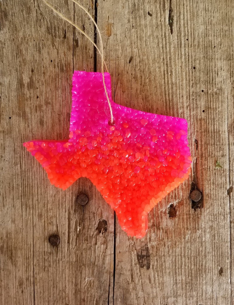 Texas Car Freshie / Air Fresheners / Aroma Beads Etsy