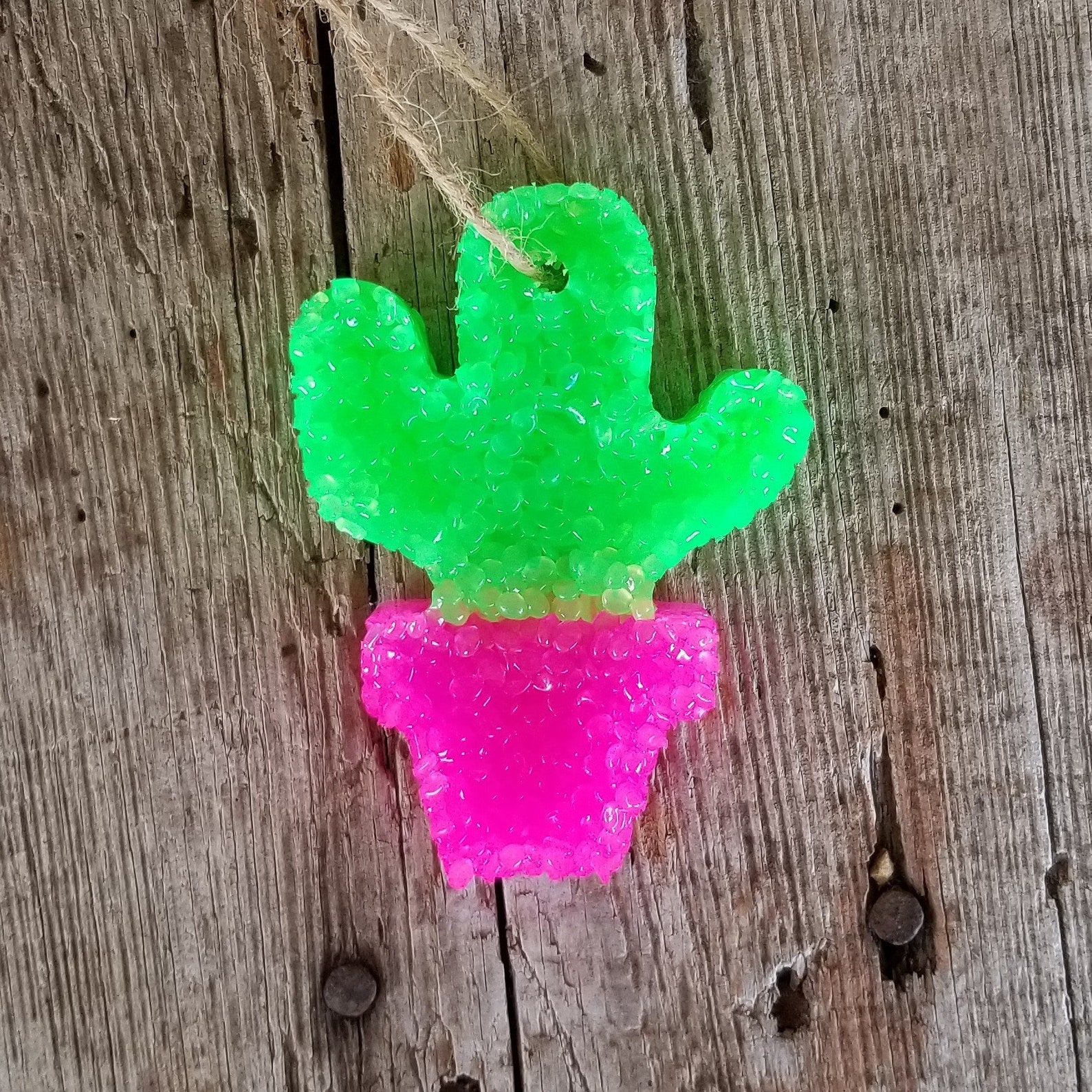Potted Cactus Car Freshies / Air Fresheners / Aroma Beads Etsy