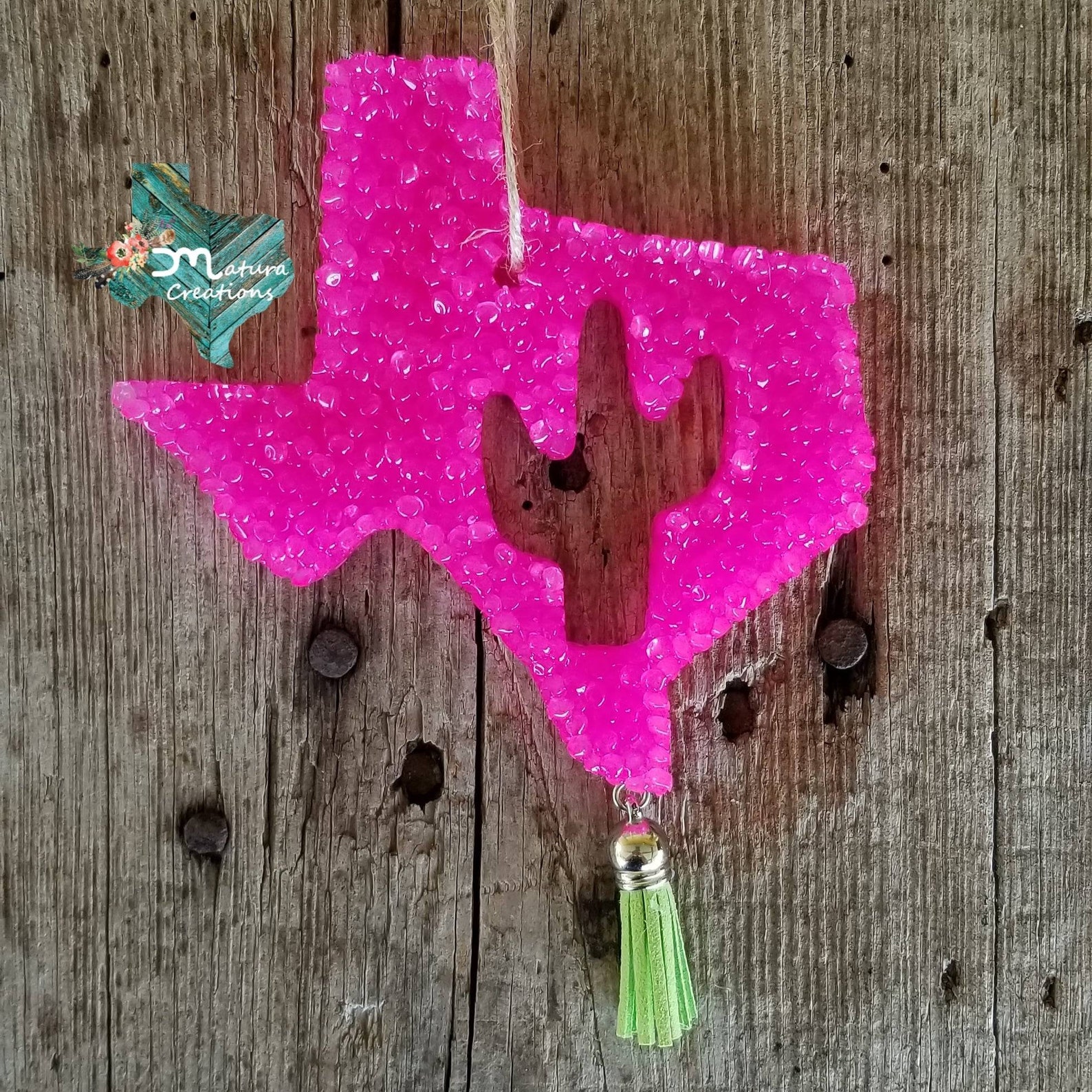 Texas Tassel Car Freshie / Air Fresheners / Aroma Beads Etsy