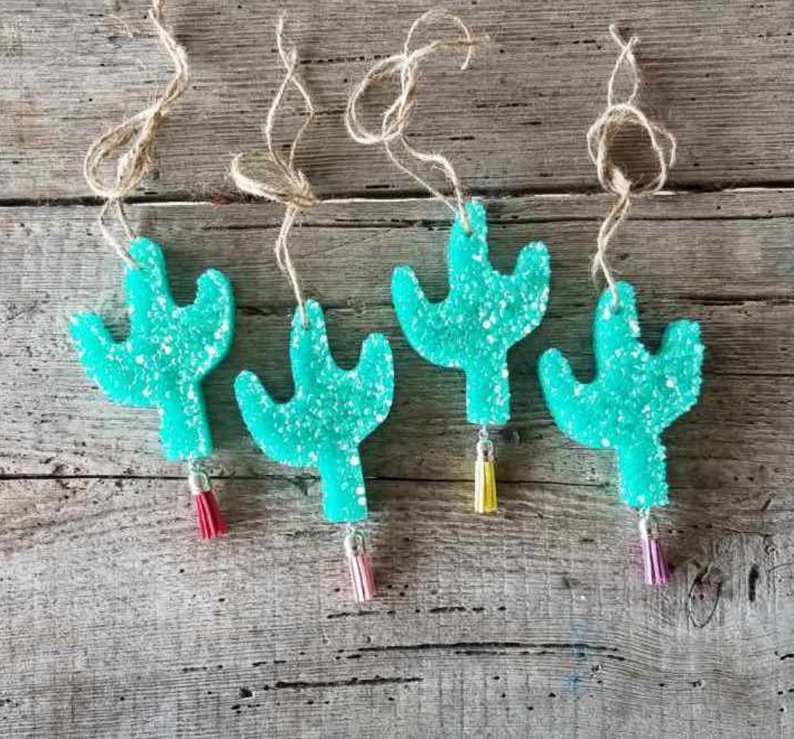 Tassel Cactus Car Freshies / Air Fresheners / Aroma Beads Etsy