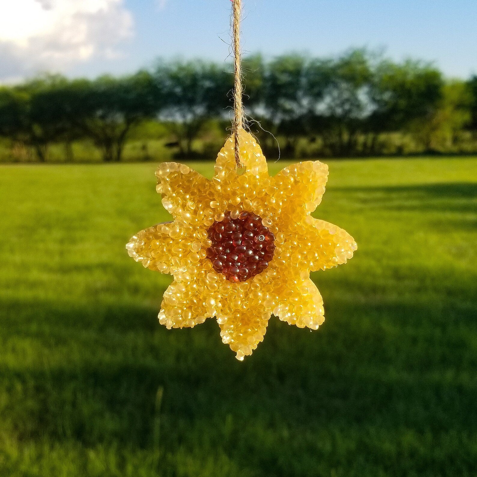 Flower Car Freshie / Air Fresheners / Aroma Beads Etsy