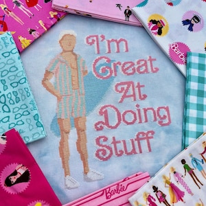 I&#39;m Just Ken Cross Stitch Pattern - PDF Download