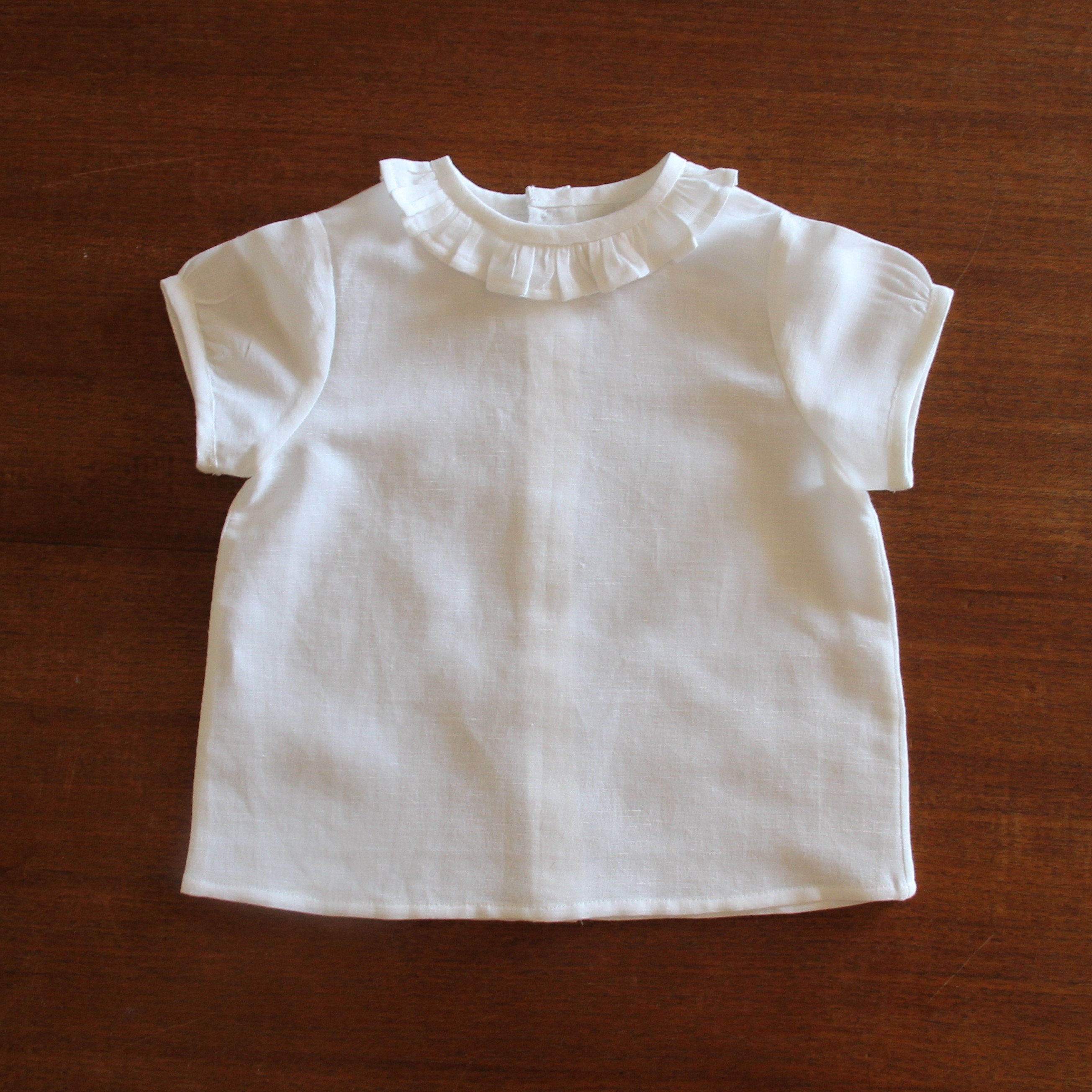baby ruffle shirt
