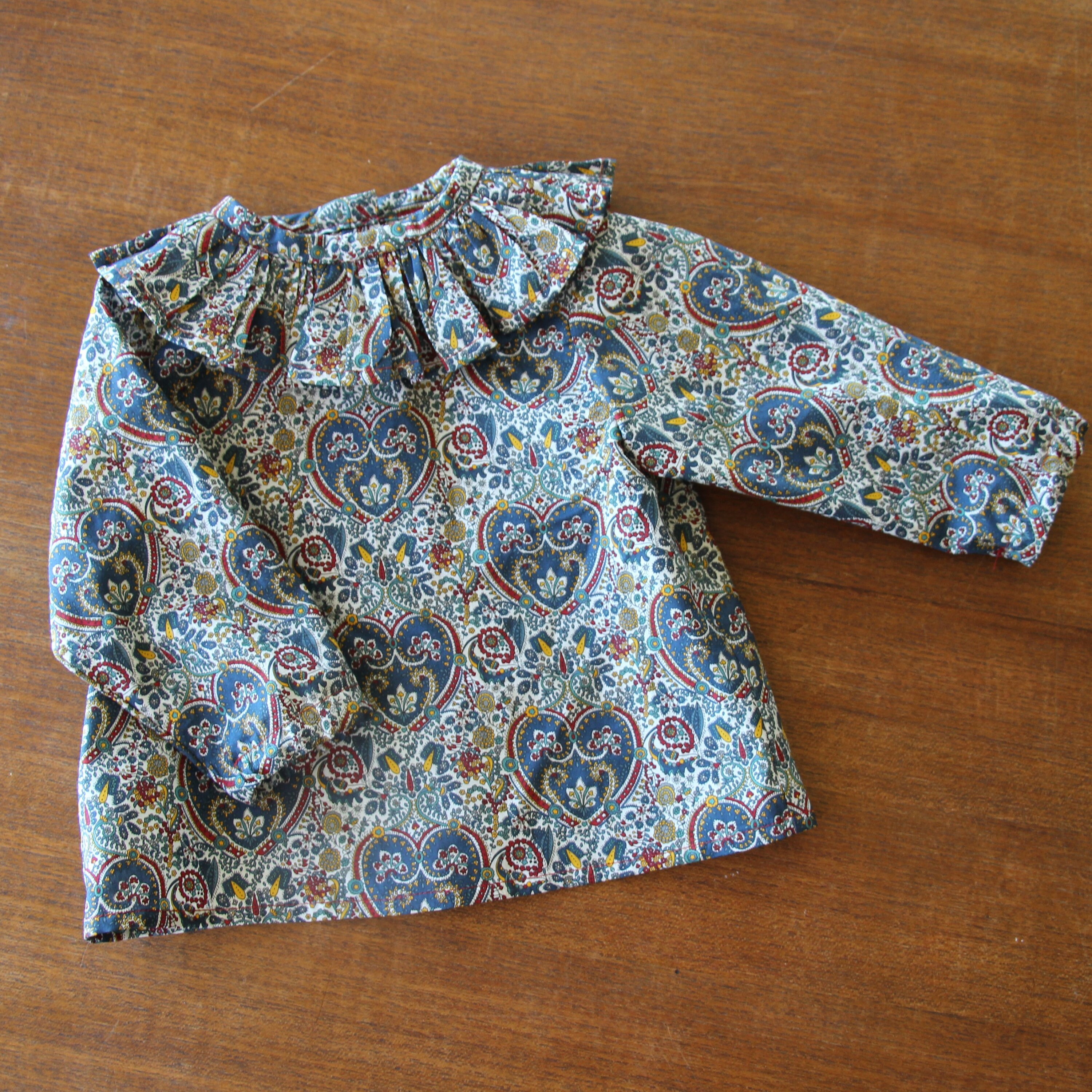 baby ruffle shirt