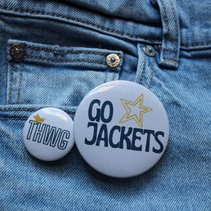 Georgia Tech Gameday Buttons