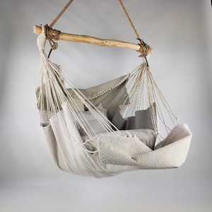 Hammock Chair Cozy Beige by BUJAMY