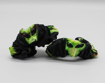 Alien Scrunchie - Outer Space Scrunchies